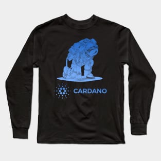 Cardano coin Crypto coin Crytopcurrency Long Sleeve T-Shirt